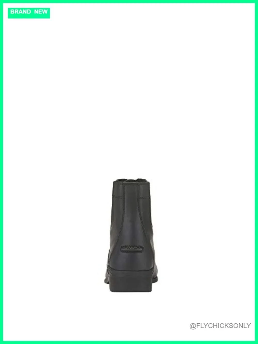 Full-Grain Leather Chelsea Boot with Zipper Closure - Round Toe